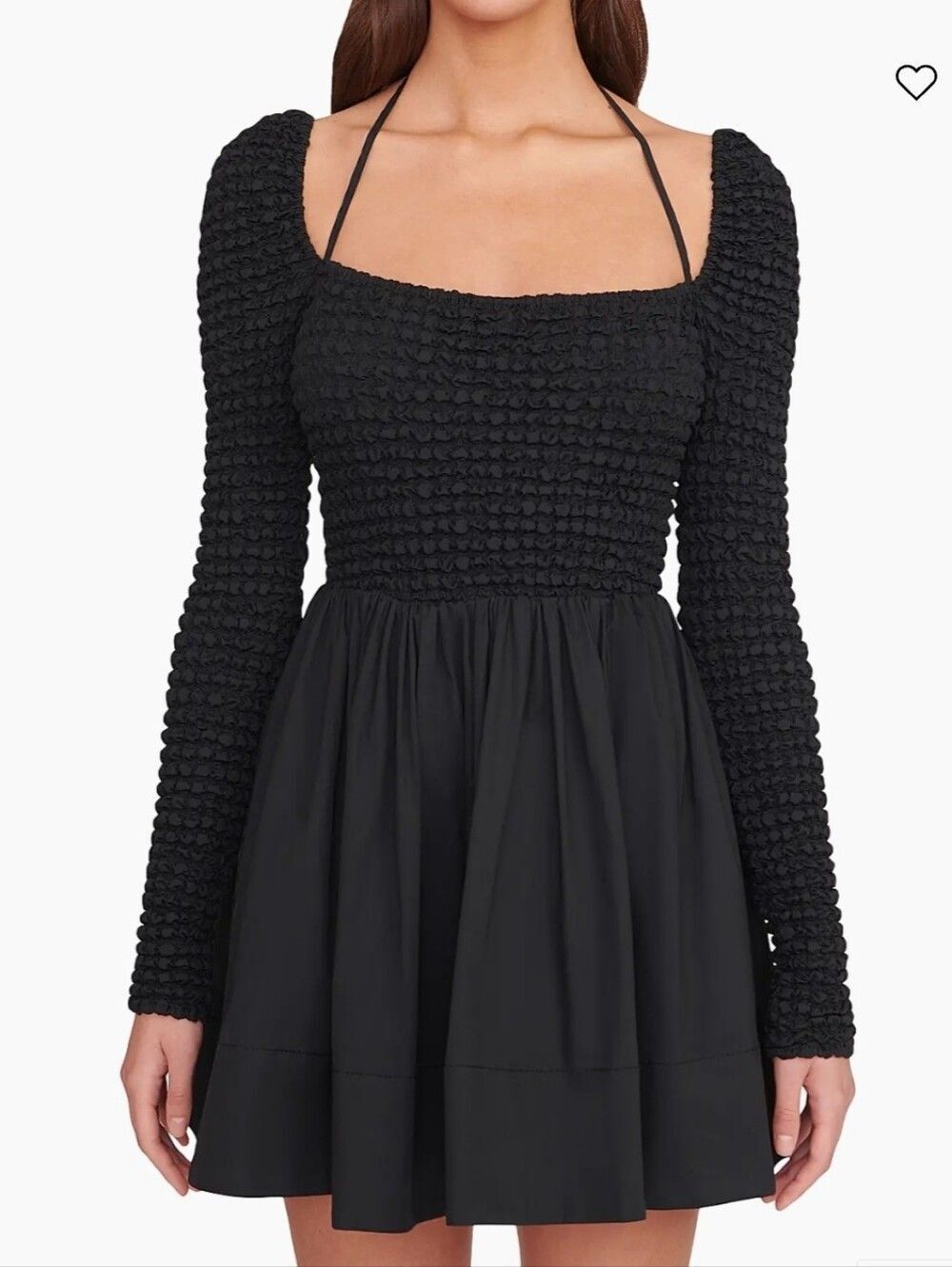 STAUD Cassidy Fit-&-Flare Dress Size XS